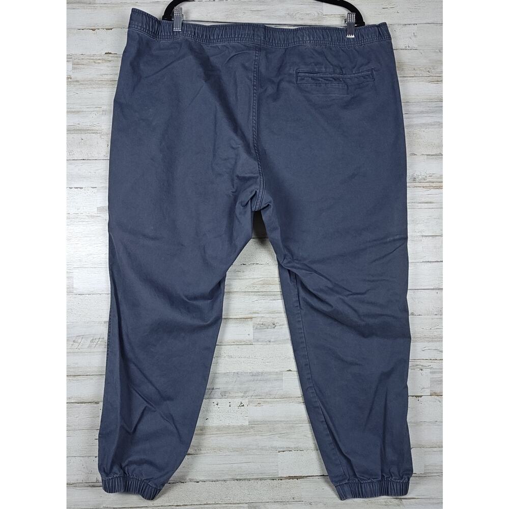 GAP Men's Essential Jogger Pants Dark Pearl Size XXL Draw String Waist - Picture 2 of 8